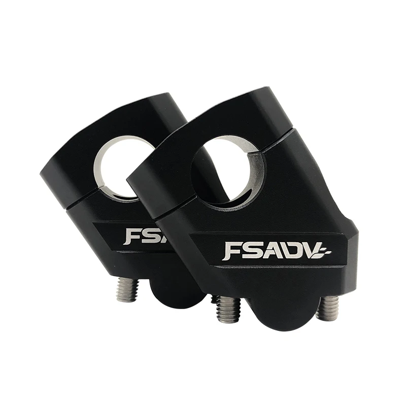 Motorcycle handlebar mount 22mm 28mm motorcycle handlebar riser motocross heightening clamp mount pit bike for Benelli BMW Yamaha Honda
