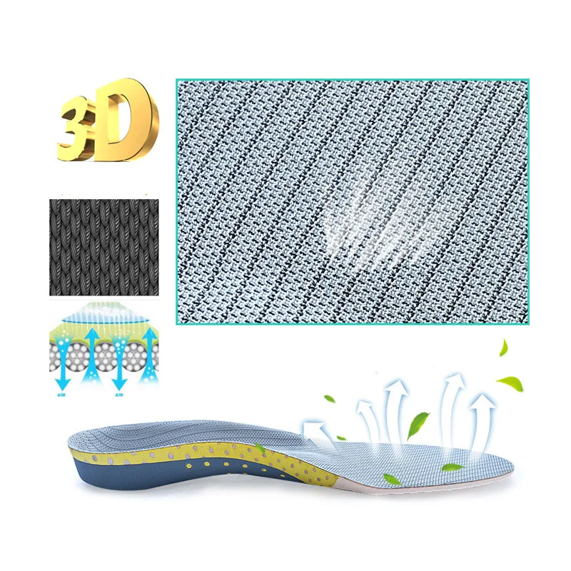 Premium Orthotic Gel Insoles Orthopedic Flat Foot Health Sole Pad For Shoes Insert Arch Support Pad For Plantar fasciitis Unisex