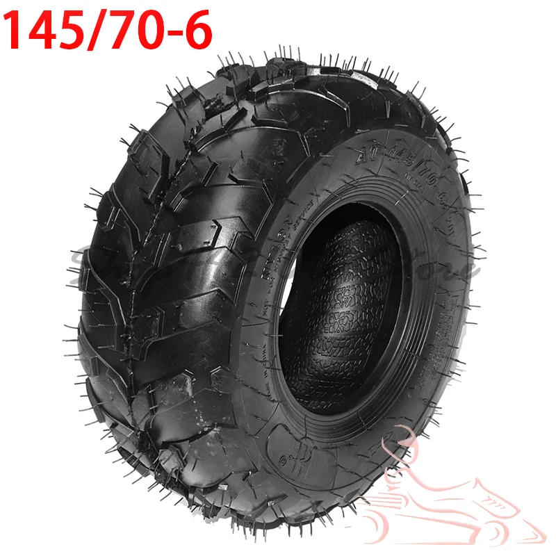 

145x70-6 Tire Tubeless 145/70-6 Tyre For LT50 quad bike 50cc 70cc ATV go kart Four-wheeled vehicle 6 inch