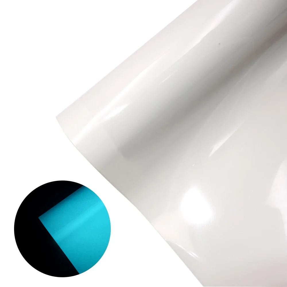 Luminous Heat Transfer Vinyl Glow in Dark noctilucent Heat Press Machine T Shirt Iron On HTV For Printing crop number patterns heat transfer vinyl