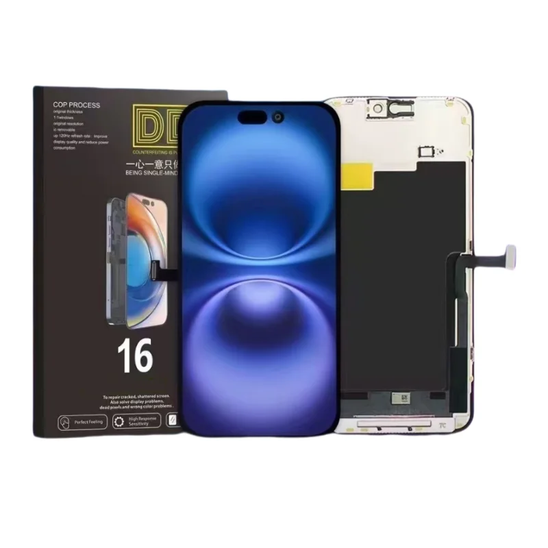 For iPhone 16 Pro Max LCD 16Pro Display 3D Touch Digitizer