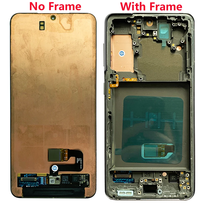 With Dead Pixel 6.2\'\' AMOLED S21 LCD For Samsung S21 5G G990F G991F G991U G991B/DS Lcd Display Touch Screen Assembly LCD Repair