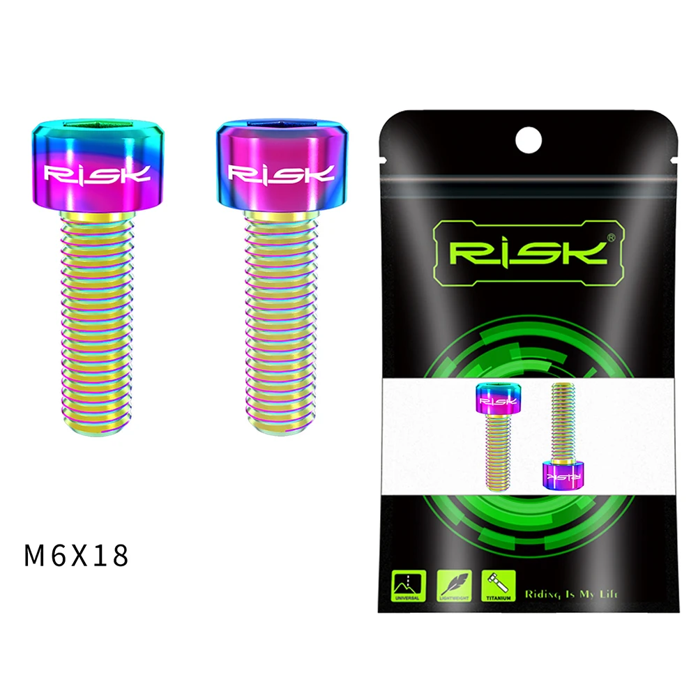 

2pcs M6x18mm Bike Crankarm Pinch Clamp Bolts For-Shimano ULTEGRA-Hollow Tech Bicycle Screws Titanium Alloy Crankarm Bolts