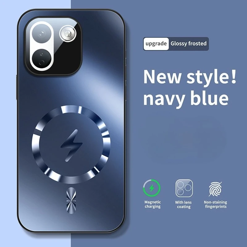 Ultra-Thin Matte Lightning Magnetic Shockproof Case