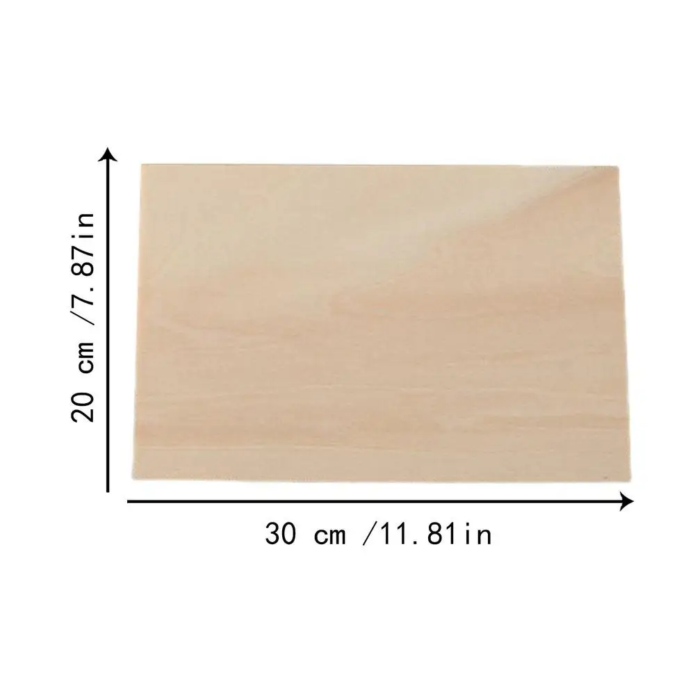 10 PCS Basswood Sheet 3mm Plywood Basswood Sheets Unfinished Plywood Sheet  Board For Laser Cutting Engraving DIY Modeling - AliExpress