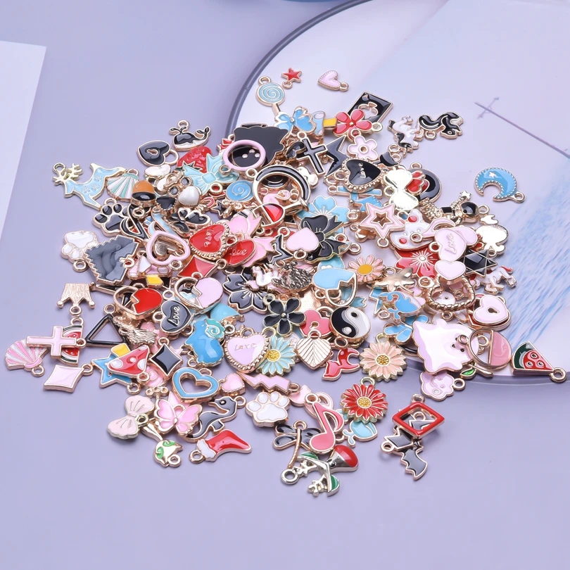 Necklace Wholesale Jewelry Charms Bulk Enamel Jewelry Wholesale