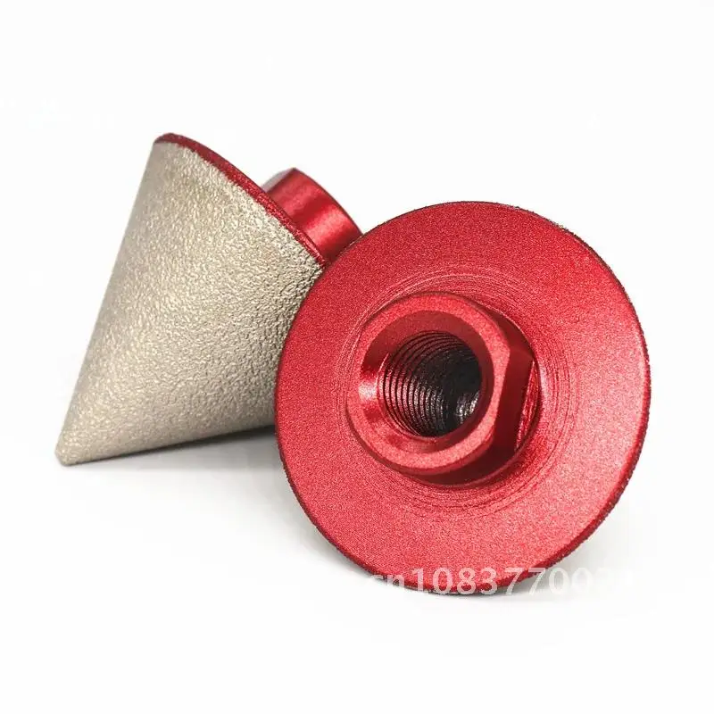 

Chamfering Bits In Stock Diamond Finger Bit With 5/8-11 Or M14 Or M10 Thread Punch Tool For Tile Stone Ceramic Chamfer
