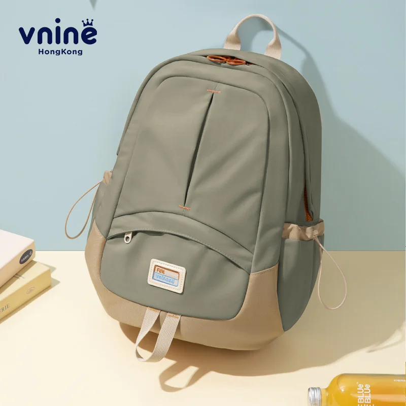 Zaino Scolastico Leggero In Tela, Unisex Per Ragazzi E Ragazze, Portatile Con Scomparto Per Laptop 15-17 Pollici, Borraccia, Per Viaggi, Trekking, Lavoro, Due Taglie S E L - 2