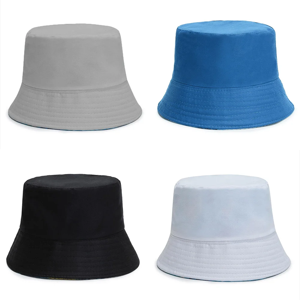 

Summer Foldable Bucket Hat Unisex Women Outdoor Sunscreen Cotton Fishing Hunting Sports Cap Men Basin Chapeau Sun Prevent Hats