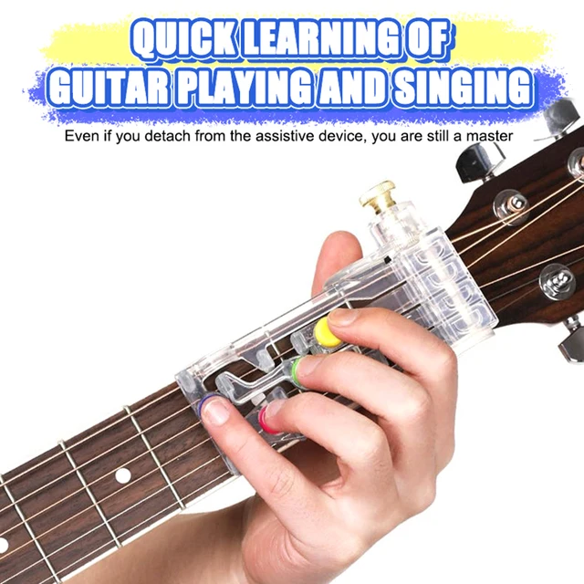 Aide à L'Apprentissage Des Accords De Guitare Pour Gaucher - Entraîneur D'Accords Pour Débutants