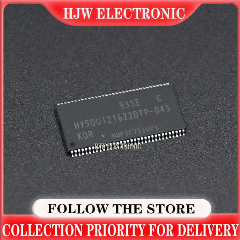 5 шт., новинка, Φ HY5DU121622CTP HY5DU121622DTP D43 64M памяти