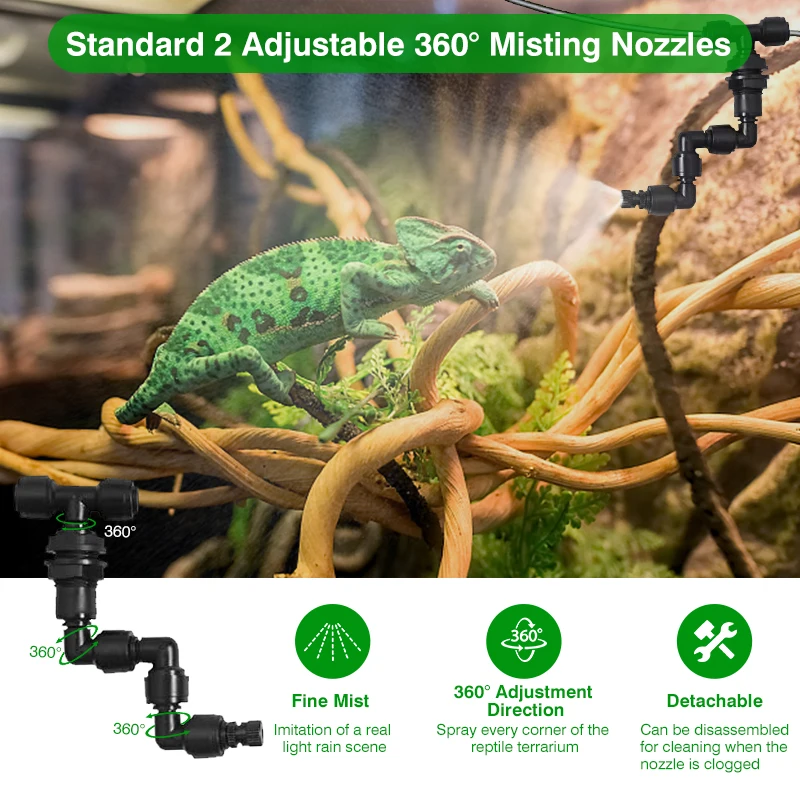 Wifi Reptile Mister With Timer Misting System For Reptiles