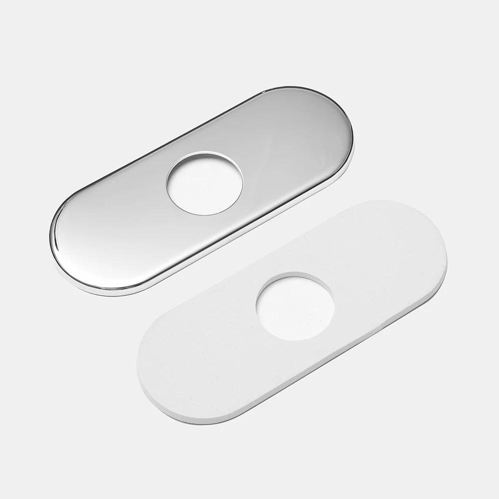 Acessórios Torneira do Banheiro Buraco Cobrir Deck Placa Polegada Pia do Banheiro Não Utilizado Montagem Escutcheon 4014