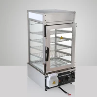 EH500L Electric Hot Food Warmer Display Case Food Steamer Bun Wamer Machine Commercial 5 layers 2