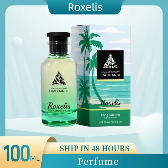 100ML Femmes Parfum Coastal Getaway Parfum frais naturel longue durée Eau De Parfum quotidien Portable Parfum Parfums homme cadeau 1