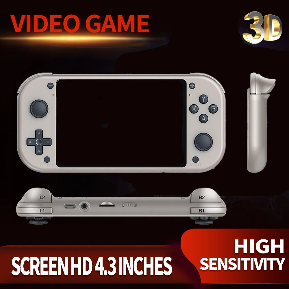 

Game Machine Advanced Graphics Clear Easy To Carry 3d 4k Handheld Gaming Devices Immerse Yourself In The Game World Game Box 128