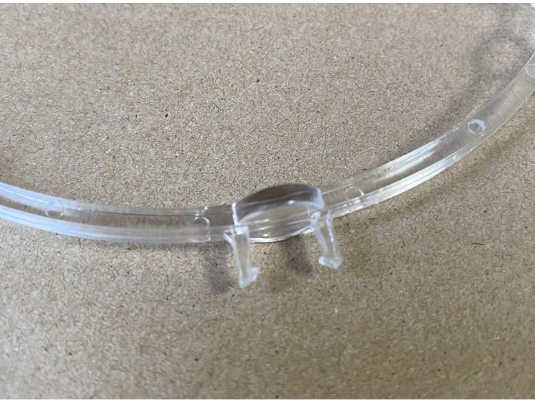 Description Picture 6 of itemBows For the Foscarini Caboche Lamp Acrylic Pendant Ceiling Light Fittings Transparent accessories