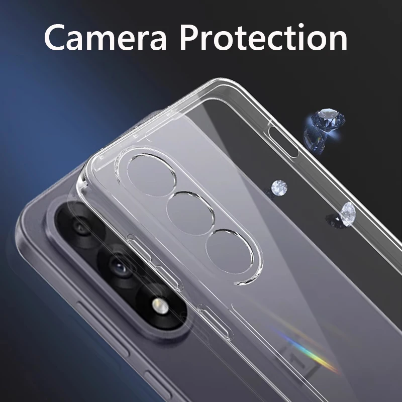 Slim Soft TPU Clear Phone Case Cover