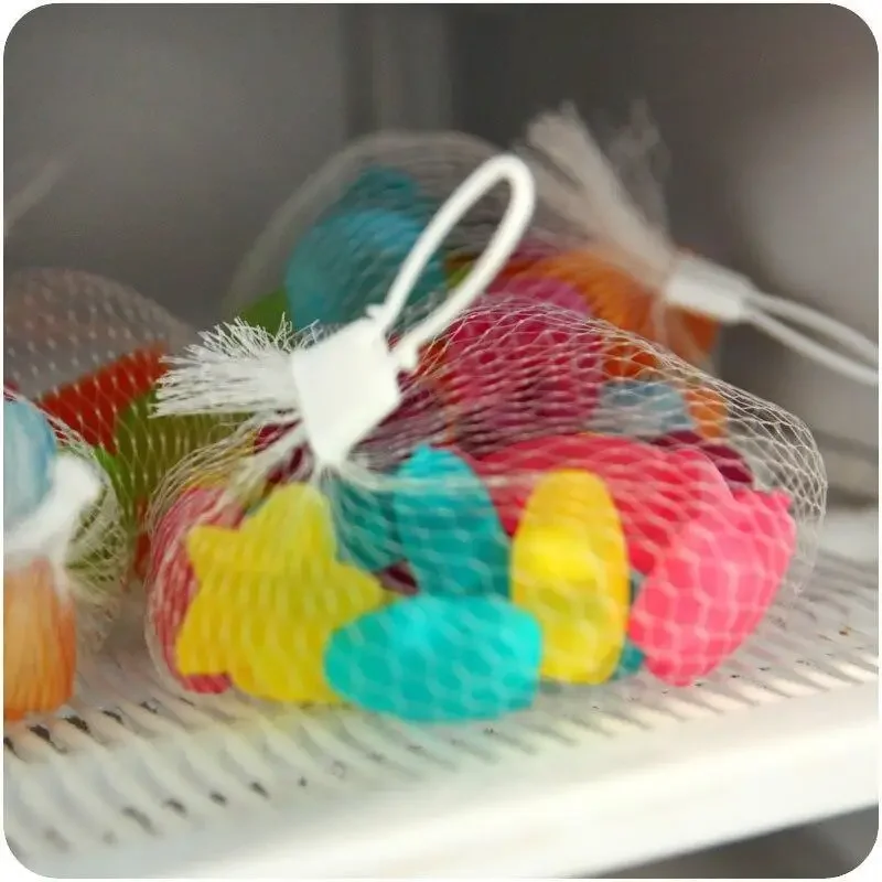 6 Pcs/lot Square Fruit Shaped Ice Cubes Plastic Reusable Multicolour Fruit Models Ice Cube Physical Cooling Tools Party Tools ice mold