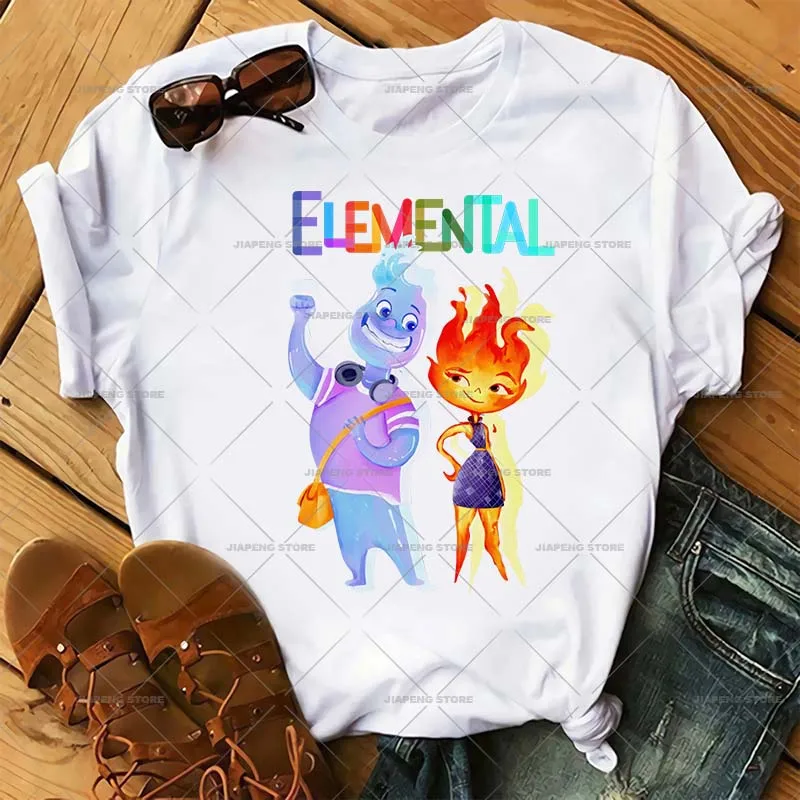 Disney Elemental Patches Iron on Heat Transfer for Clothes Ember
