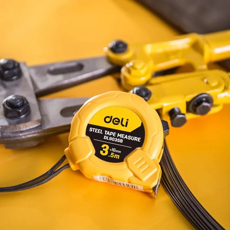 Deli Tape Measure 2M 3.5M Precision Durable ABS Case Measuring Ruler tape measure,measuring tape,measuring ruler