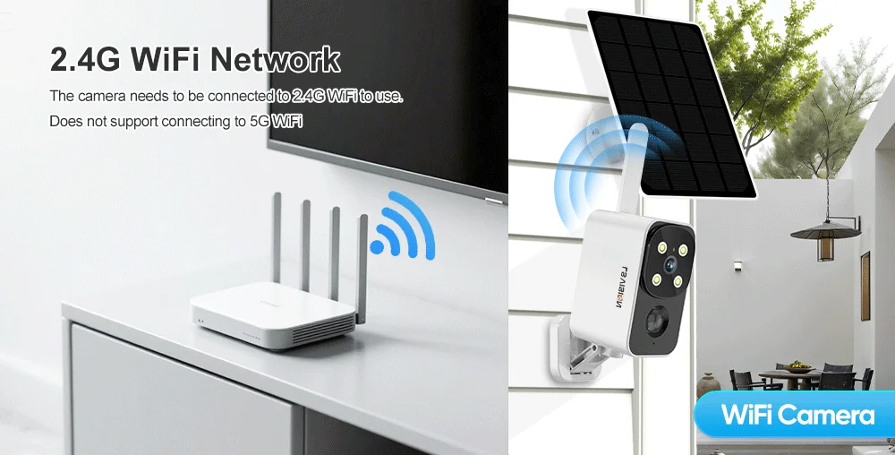 4G/WiFi Solar Security Battery Camera 2K Wireless Outdoor Battery Powered Cam Co