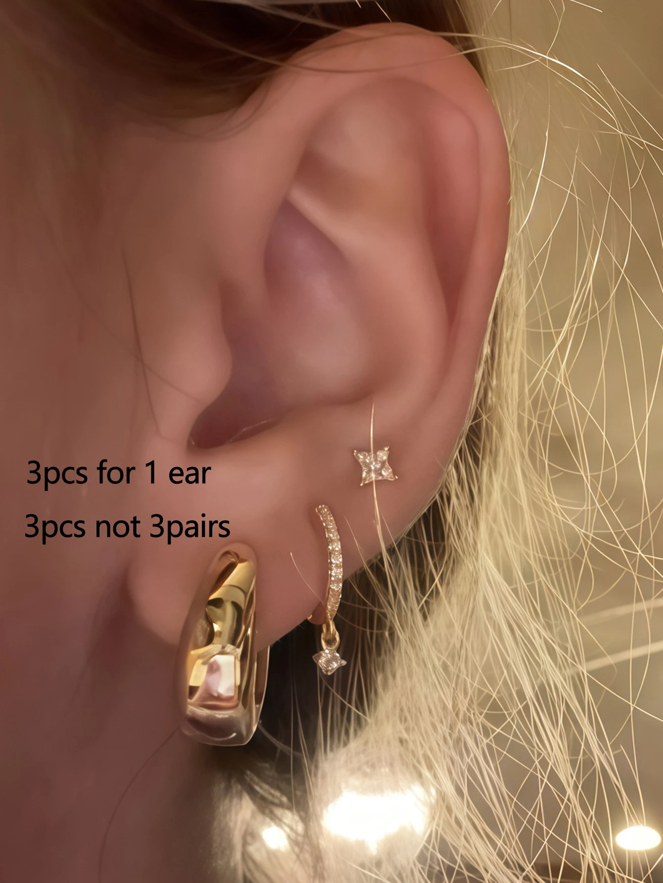 Minimalist Earrings Fashion Copper Womens Jewelry Valentines Day