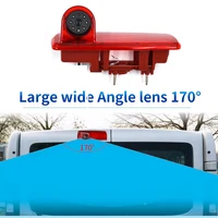 Parking Reverse CCD HD Car Rear View Backup Brake Light Camera for 2014 Opel Vivaro / 2014 Renault Trafic,Third