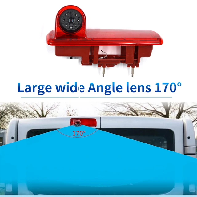 Parking Reverse CCD HD Car Rear View Backup Brake Light Camera for 2014 Opel Vivaro / 2014 Renault Trafic,Third