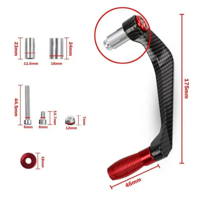Motorcycle Handlebar Lever Hand Guard Protector