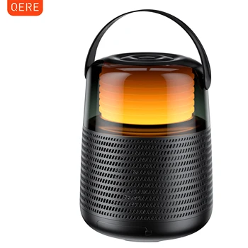 QERE HF55 블루투스 스피커, 고해상도 오디오, 무선 HiFi 휴대용 스피커, IPX5 방수, 다중 연결 모드, 20W