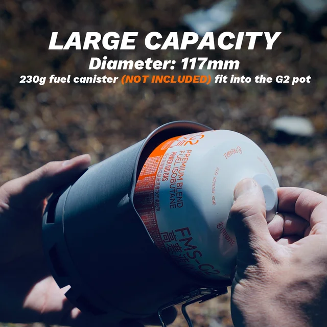 Fire-Maple G2 Petrel Ultralight 750ML Camping Pot 4