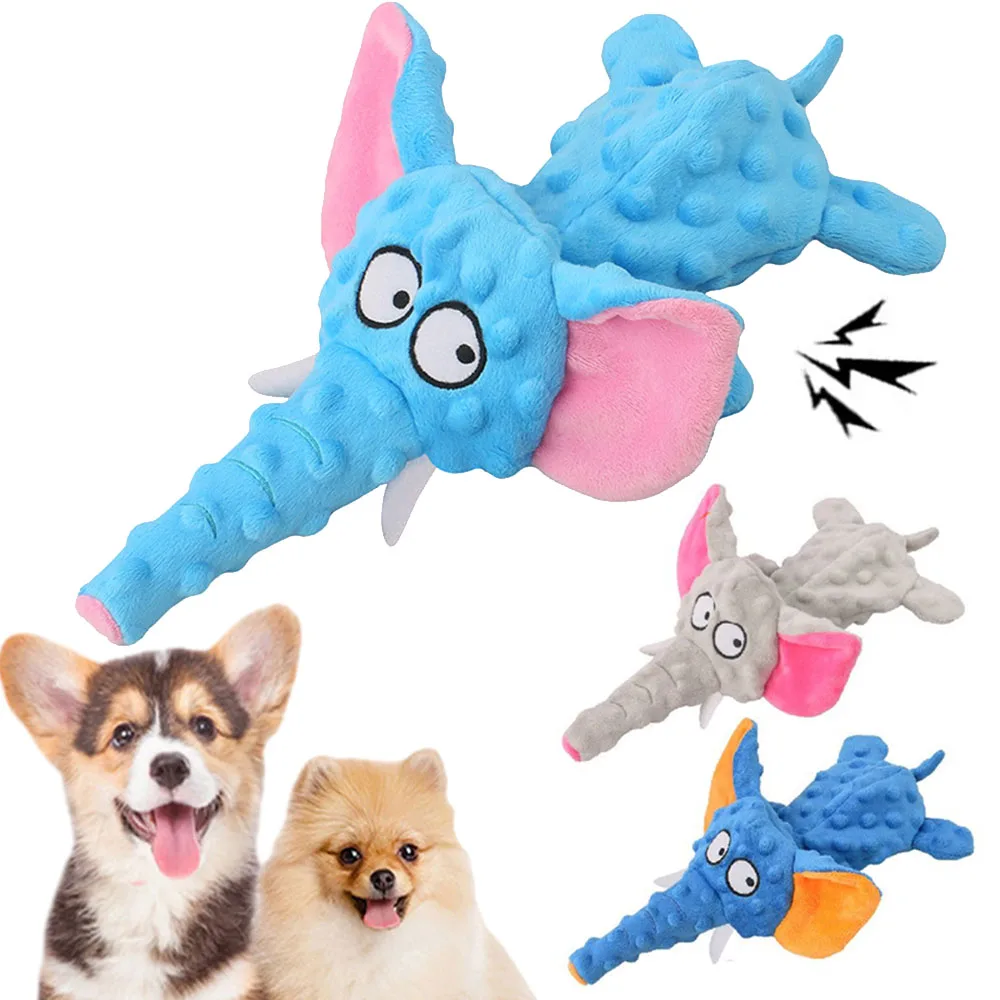 Crinkle Durable Dog Chew Toy No Stuffing - PeticaDeals
