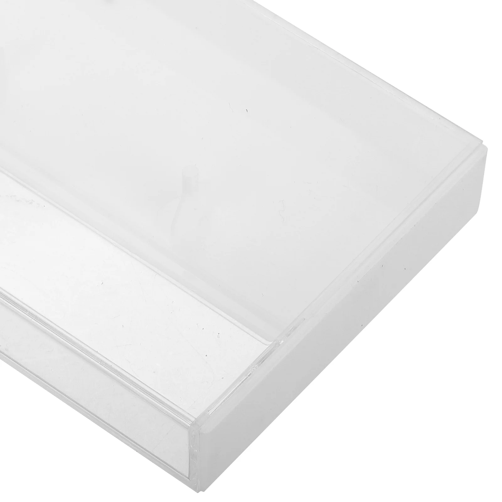 10Pcs Retro Cassette Tape Case Vintage Storage Box Plastic Cassette Box Clear Tape Cases Voice Recording Holder Cd