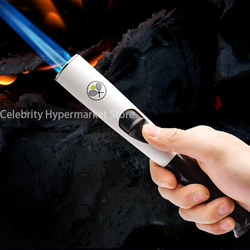 

New Multi-function Lighter Straight-through Ignition Gun Barbecue Moxibustion Lighter Kitchen Cigarette Tool Peculiar Shape