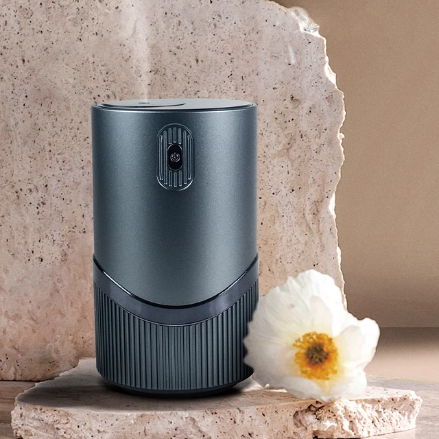 Car Diffuser Car Air Fresheners Room Fragrance Diffuser HD Digital Display Portable Waterless Diffuser For Home Office Bedroom 2
