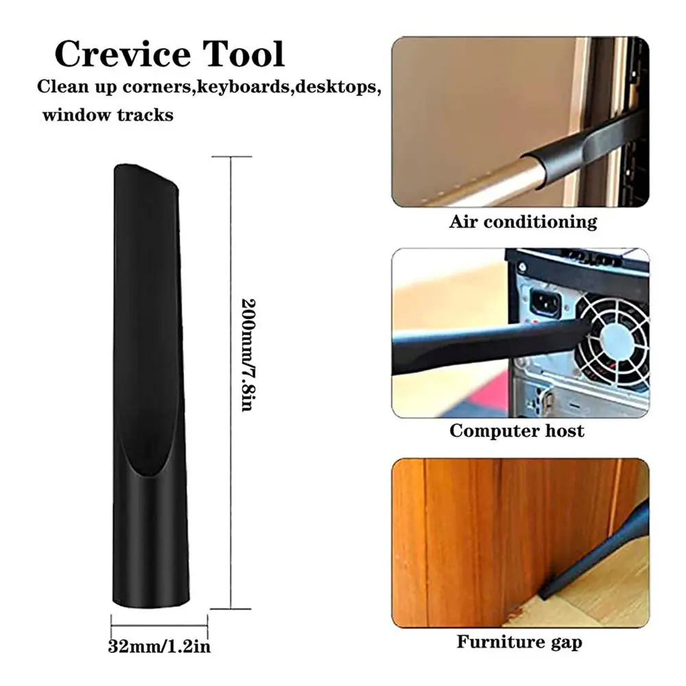 ORCOW 7 Pezzi Accessori For Aspirapolvere Spazzola Polverosa E Kit For Fessure Shop Vac Compatibile Con Dyson V7 8/10 11 (Color : Set - Foto 4