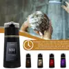Nova Hair Dye Shampoo, Nova Hair Instant Dye Shampoo,Hair Dye Coloring  Shampoo For Gray Hair Long Lasting Nourish For Men Women 4