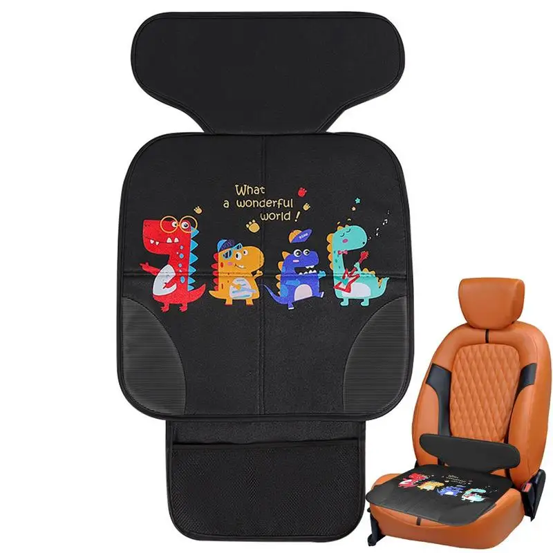 

Child Safety Seat Protector Non-Slip Universal Car Seat Safety Pad Precisely Fit Protective Accessory For Trucks SUVs And RVs