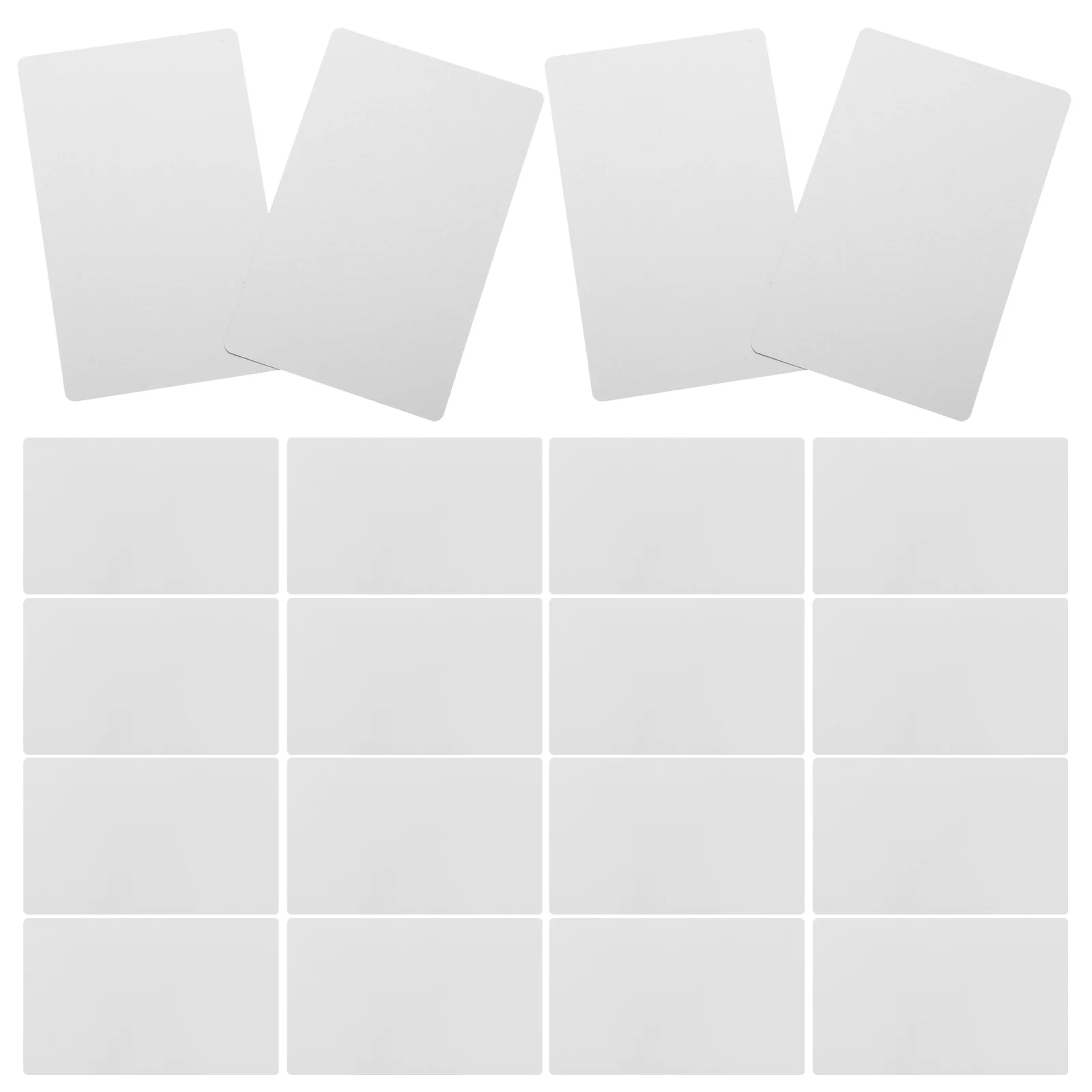

100pcs Engraved Business Cards Aluminum Name Cards Customer Engraving Business Cards