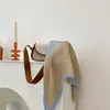 Ladies' Spring and Summer Scarves Are Fashionable Simple and Versatile with Pleats and Ins Scarves Paired with Skirts 1