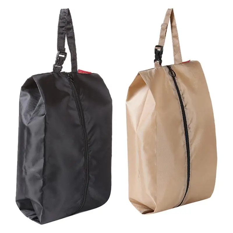 

Portable Waterproof Travel Shoe Bag Oxford cloth Storage Bag Pouches Convenient Storage Organizer Shoes Sorting Zipper Tote