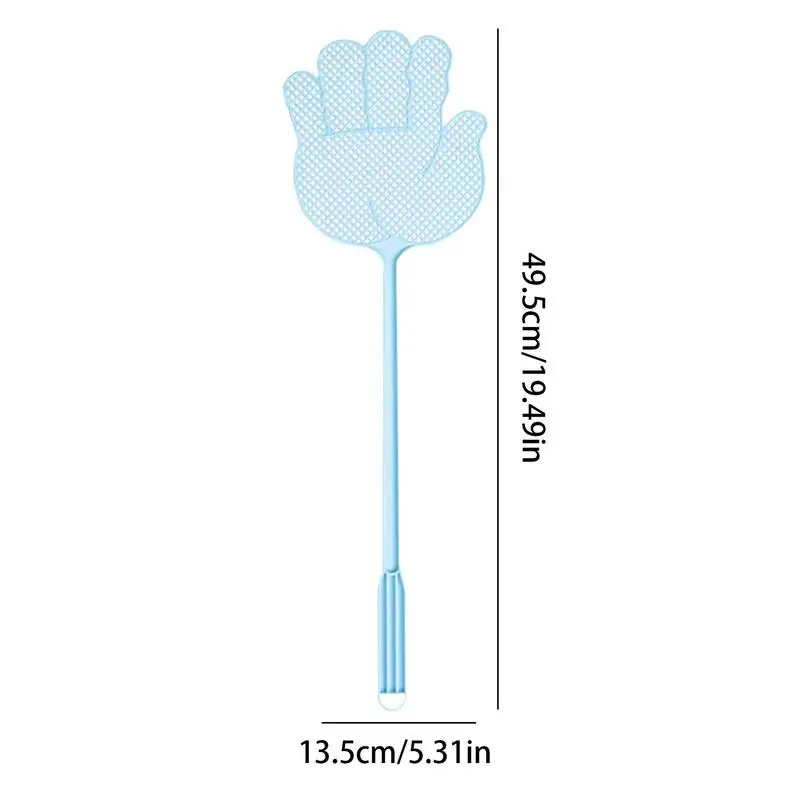 Fly Swatter Long Handle Control Tool Summer Plastic Mosquito Killer Tool Household Supplies