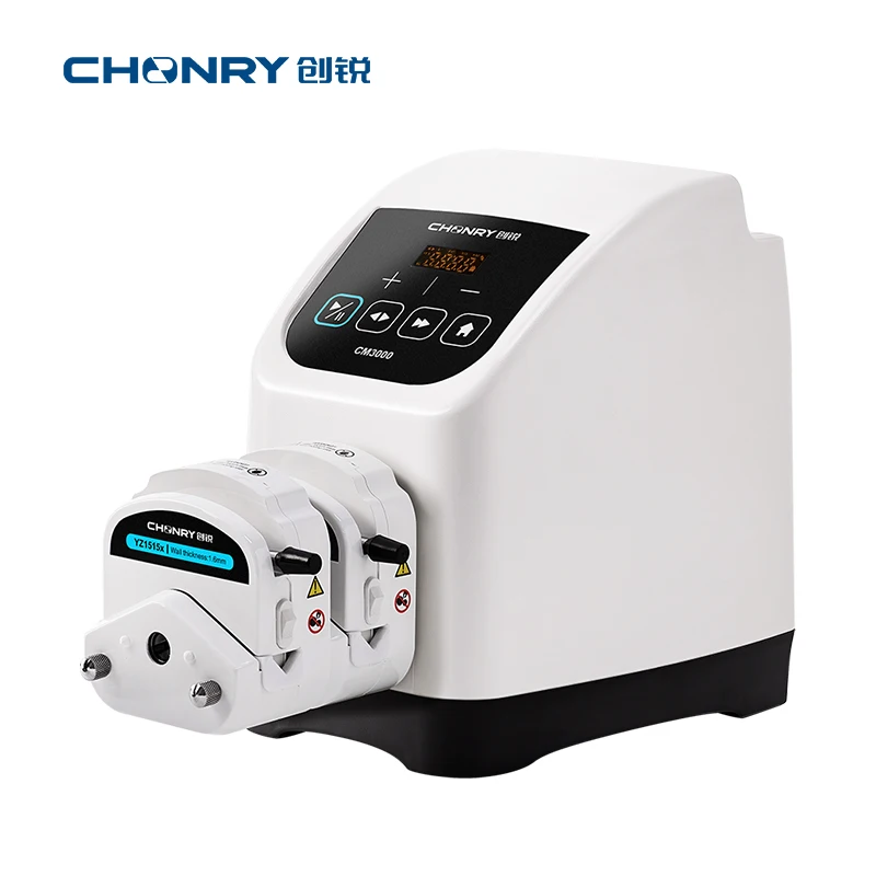 CHONRY 디지털 연동 펌프, 실험실 액체 이송 CM3000, 최대 1140mL/분