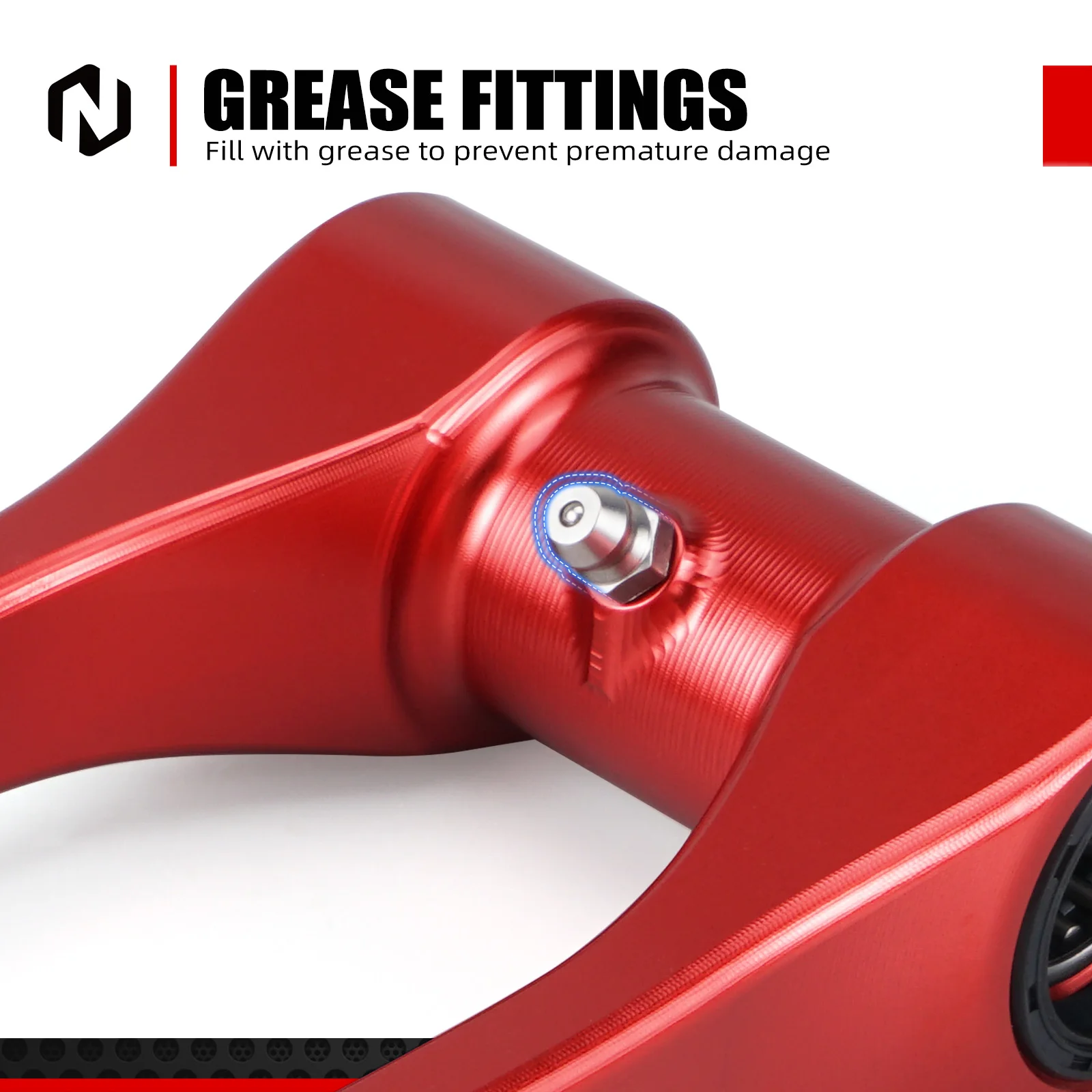 NICECNC Für Beta RR 300 2015–2024, 1,25 Zoll, 30 mm Tieferlegungsgestänge und hinterer Stoßdämpferschutz für Beta RR 250 RR 350 RR 390 RR 430 – Detail 5