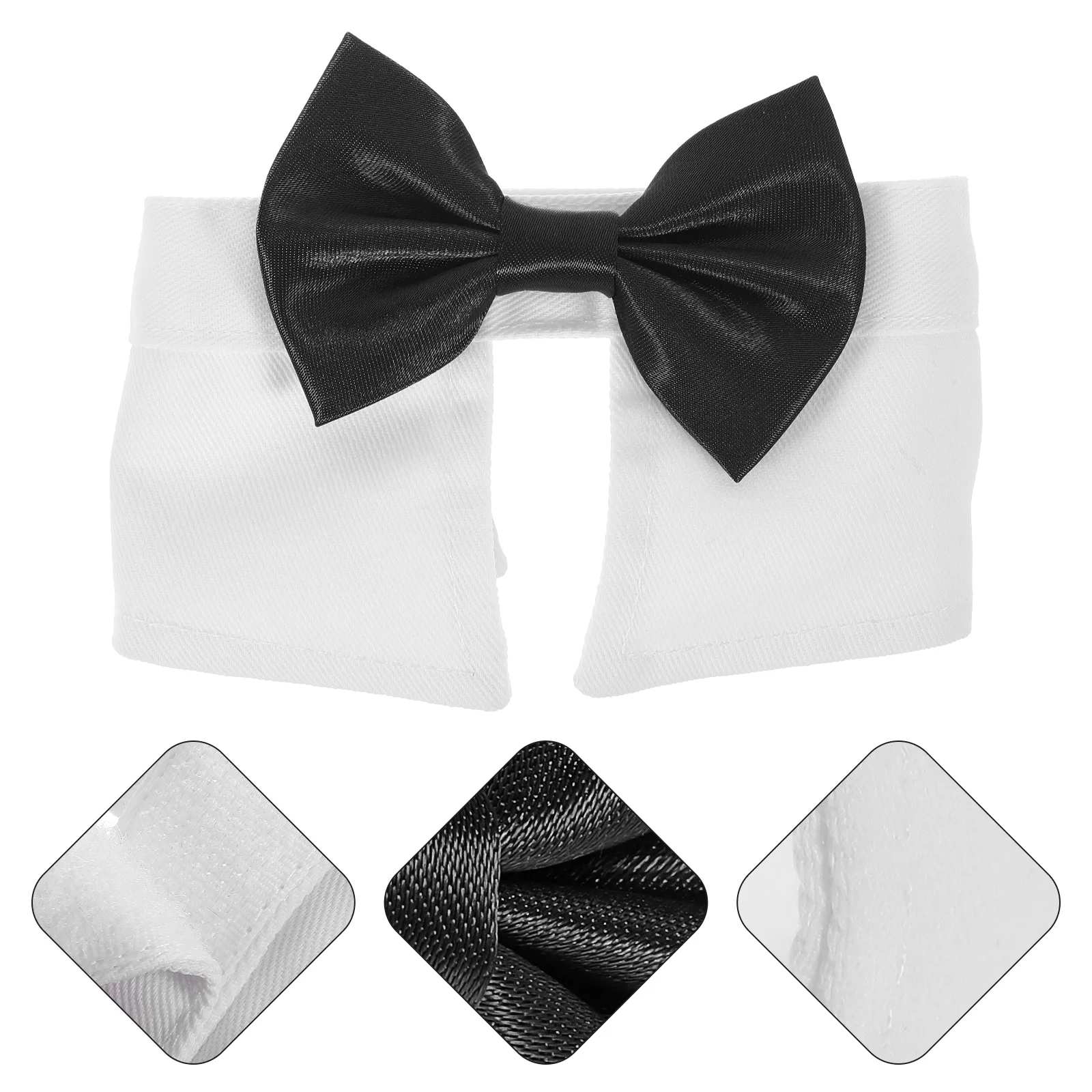 

Dog Bow Tie Collar Cat Bowtie Adjustable Pet Bow Tie Necktie Photo Prop