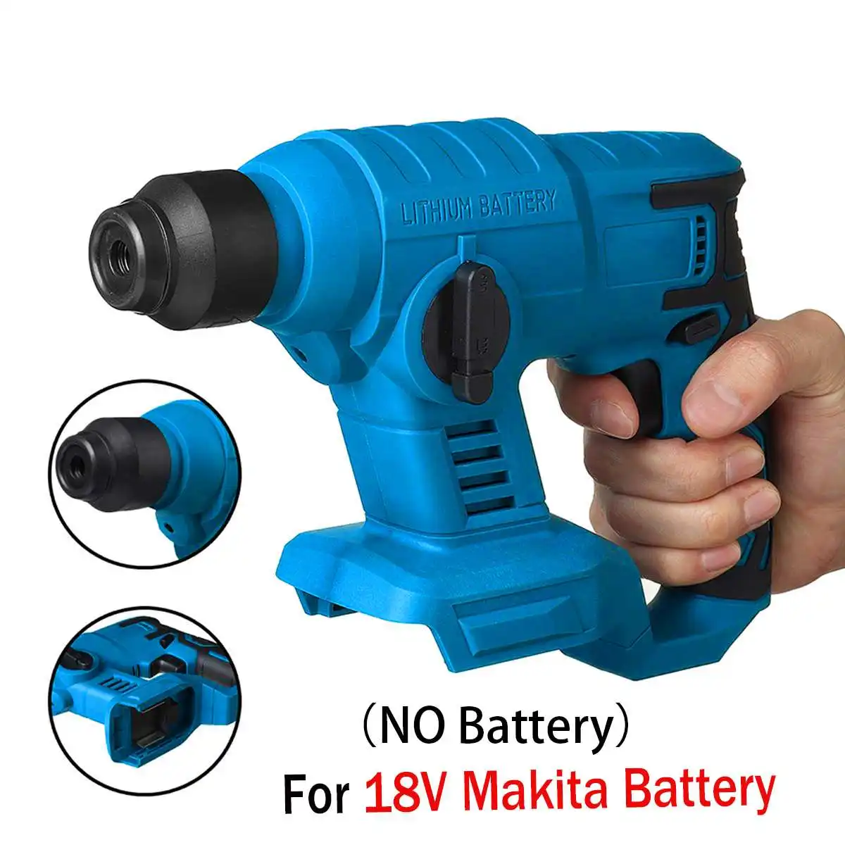 Drillpro1000W Electric Hammer Impact Drill Screwdriver Multi-function Rotary Electric for Makita18V Battery Power Tool 3