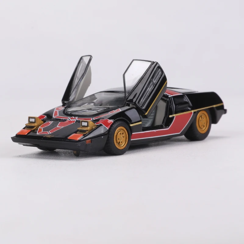 SHADOW 1:64 Dome Zero Scissor Door Supercar Alloy Model Car Can Turn On The Lights And Open TheDoor 3