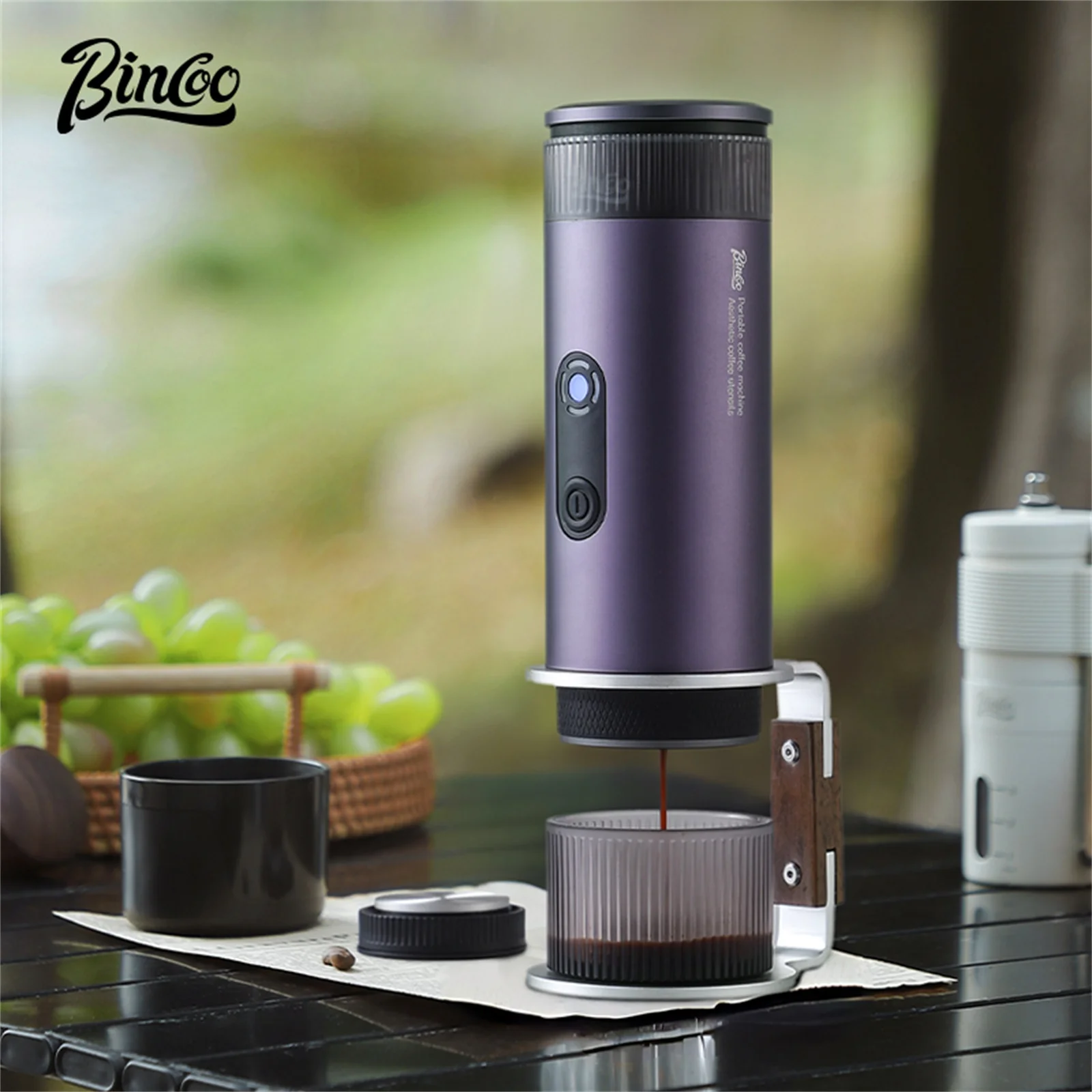 ماكينة القهوة المحمولة Bincoo H1Pro ماكينة إسبريسو...