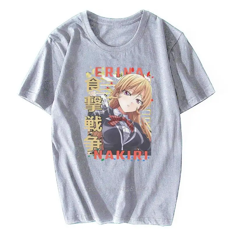 Food Wars Anime Soma Yukihira T Shirt Harajuku Fashion Men's